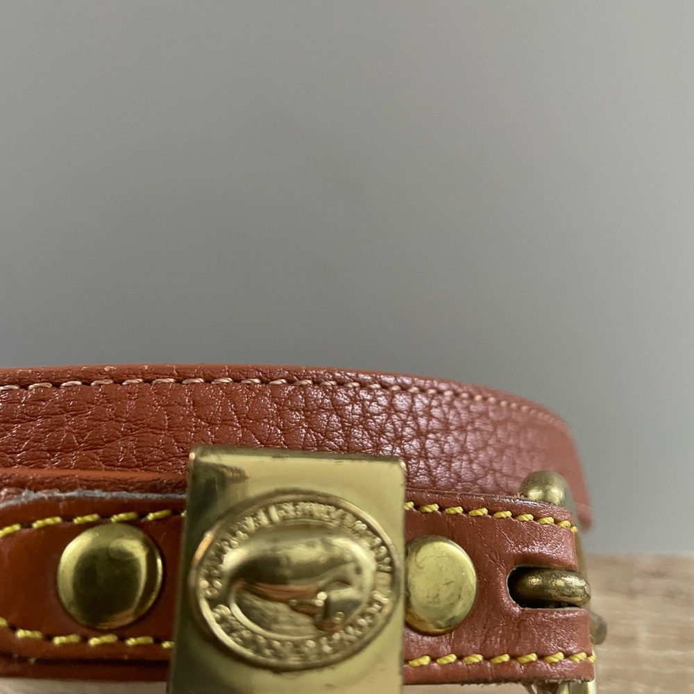 Dooney & Bourke Brown Leather Belt